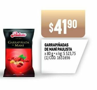 Makro Garrapiñada de mani paulista oferta