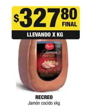 Recreo Jamón cocido xkg