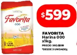 Supermayorista Vital FAVORITA Harina 000 x1kg oferta