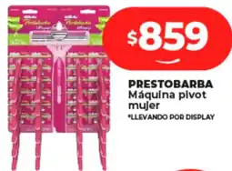 Supermayorista Vital PRESTOBARBA Máquina pivot mujer oferta
