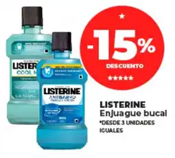 Supermayorista Vital LISTERINE Enjuague bucal oferta