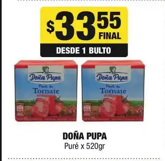 Maxi Ofertas Doña Pupa Puré x 520gr oferta