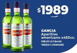 Supermayorista Vital GANCIA Aperitivo americano x450cc oferta