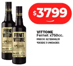 Supermayorista Vital VITTONE Fernet x750cc oferta
