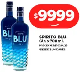 Supermayorista Vital SPIRITO BLU Gin x700ml oferta