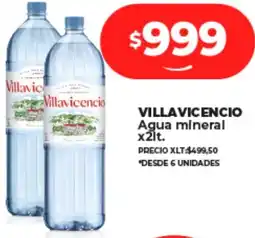 Supermayorista Vital VILLAVICENCIO Agua mineral x2lt oferta