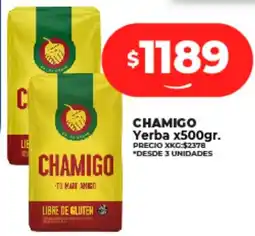 Supermayorista Vital CHAMIGO Yerba x500gr oferta