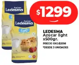 Supermayorista Vital LEDESMA Azúcar light x500gr oferta