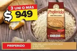 Carrefour Maxi Preferido - pan rallado fortificado oferta