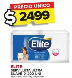 Carrefour Maxi Elite - servilleta ultra suave oferta