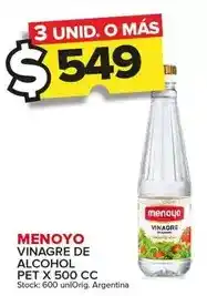 Carrefour Maxi Menoyo - vinagre de alcohol oferta