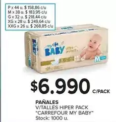 Carrefour Maxi Carrefour - my baby pañales oferta