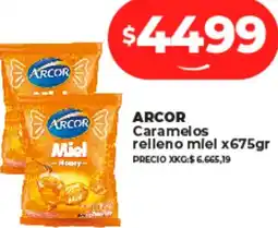 Supermayorista Vital ARCOR Caramelos relleno miel x675gr oferta