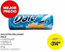 Atomo Conviene GALLETAS RELLENAS DALE 81G oferta