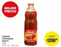 Atomo Conviene TOMATE TRITURADO ABETO 1kg oferta
