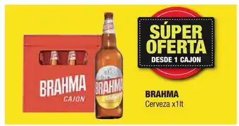 Maxi Ofertas Brahma Cerveza x1lt oferta
