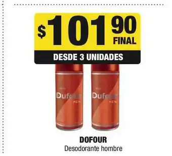 Maxi Ofertas Dofour Desodorante hombre oferta