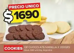 Carrefour Maxi Cookies de chocolate/vainilla oferta