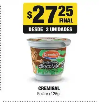 Cremigal Postre x 125gr