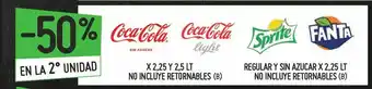 Changomas Regular y sin azucar x 2,25 l oferta