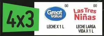 Changomas Leche las tres niñas oferta