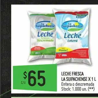 Changomas Leche fresca la suipachense x 1 l oferta