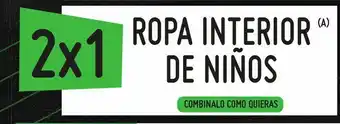 Changomas Ropa interior de niños oferta