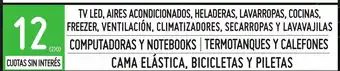 Changomas Tv led, aires acondicionados, heladeras, oferta