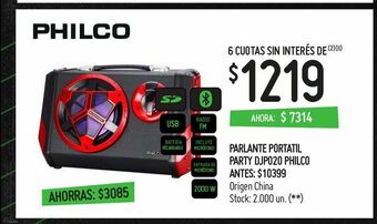 Changomas Parlante portatil oferta