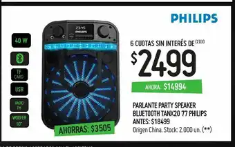 Changomas Parlante party speaker oferta