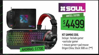 Changomas Kit gaming soul oferta