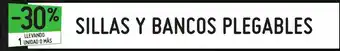Changomas Sillas y bancos plegables oferta