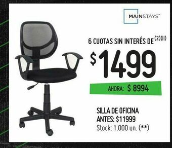 Changomas Silla de oficina oferta