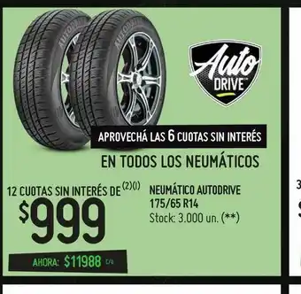 Changomas En todos los neumáticos oferta