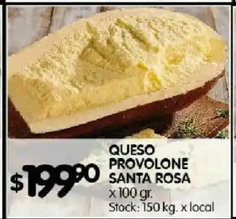 Disco Queso provolone santa rosa oferta