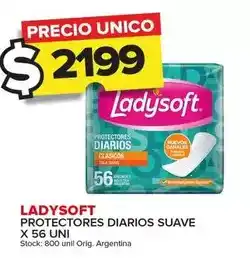 Carrefour Maxi Ladysoft - protectores diarios suave oferta