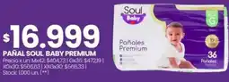 Changomas PAÑAL SOUL BABY PREMIUM oferta