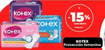 Supermayorista Vital KOTEX Protección femenina oferta