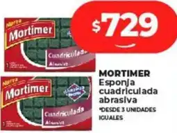 Supermayorista Vital MORTIMER Esponja cuadriculada abrasiva oferta