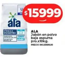 Supermayorista Vital ALA Jabón en polvo baja espuma pro.x10kg oferta