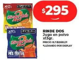 Supermayorista Vital RINDE DOS Jugo en polvo x13gr oferta