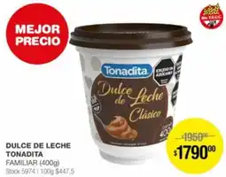 Atomo Conviene DULCE DE LECHE TONADITA FAMILIAR 400g oferta