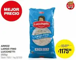 Atomo Conviene ARROZ LARGO FINO LUCCHETTI 500g oferta
