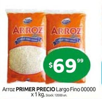 Cordiez Primer Precio Arroz Largo Fino 00000 x 1kg oferta