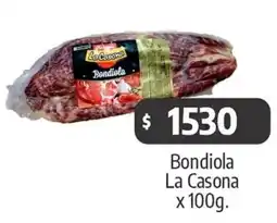 Autoservicio Capo Bondiola La Casona oferta