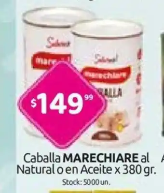 Cordiez Marechiare Caballa al Natural o en Aceite x 380gr oferta
