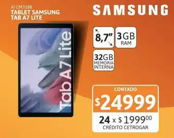 Samsung Tab samsung galaxy taba7 lite 8.7"3-32gb oferta