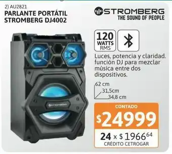 Samsung Sist portatil bt stromberg dj4002 120w oferta