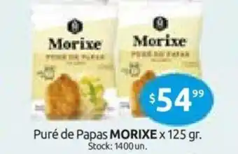 Cordiez Morixe Puré de Papas x 125gr oferta