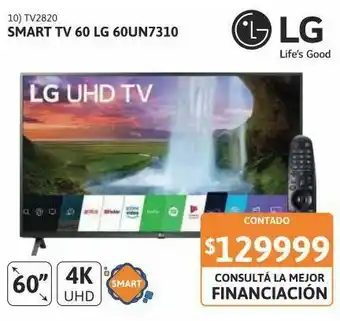 Samsung Tv led 60 lg 60un7310 uhd 4k smart hdr oferta